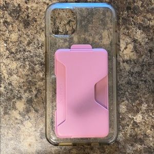 Otter box case with speck wallet thing